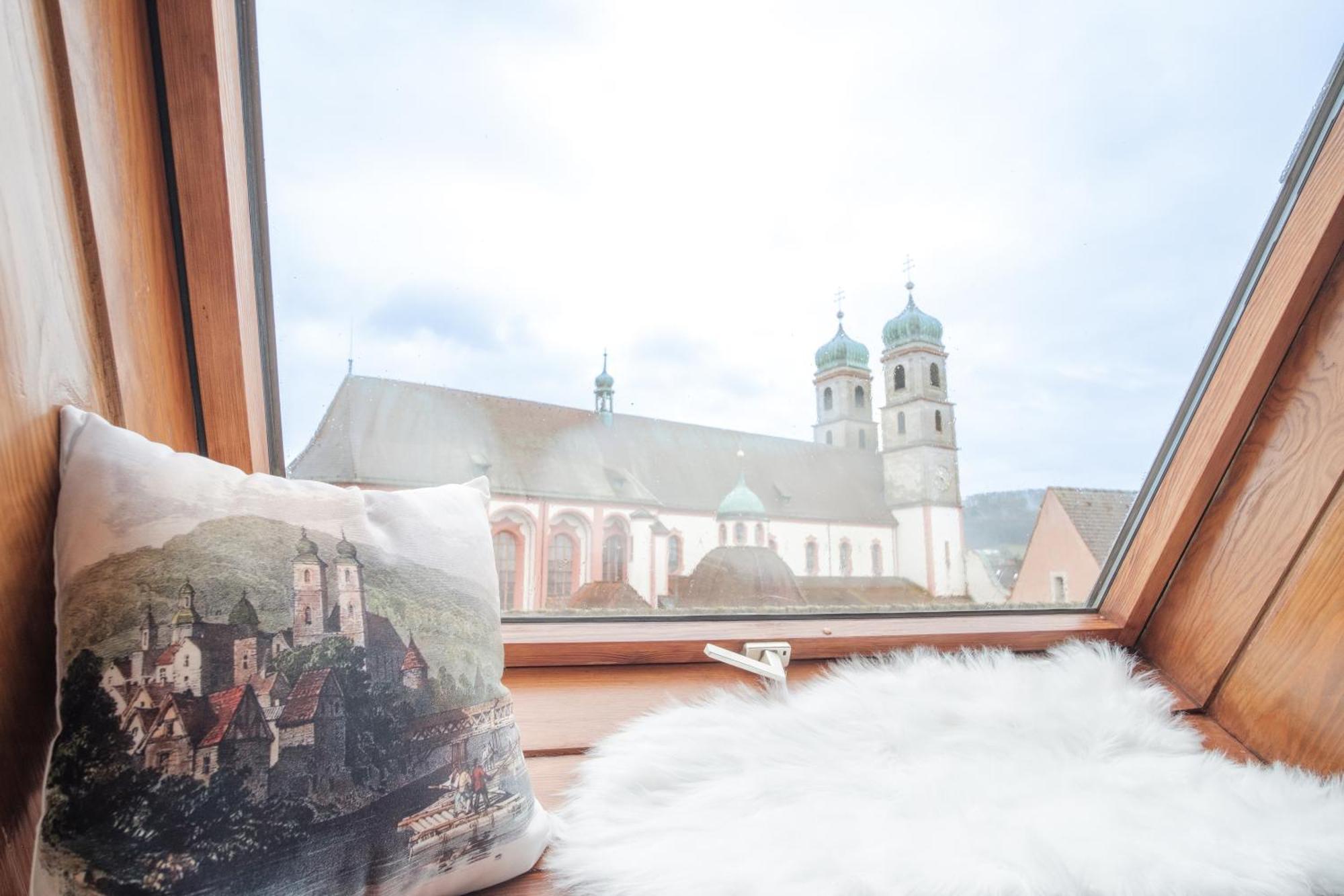 Neu Deluxe Suite Muensterblick, Maisonette, Kingsize Bett, Kueche, Netflix, Aussicht, E-Kamin 바드사킹겐 외부 사진