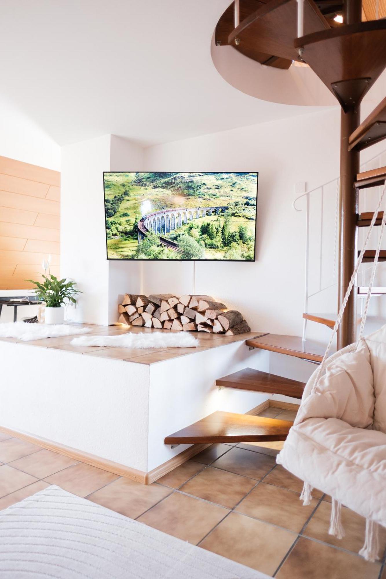 Neu Deluxe Suite Muensterblick, Maisonette, Kingsize Bett, Kueche, Netflix, Aussicht, E-Kamin 바드사킹겐 외부 사진