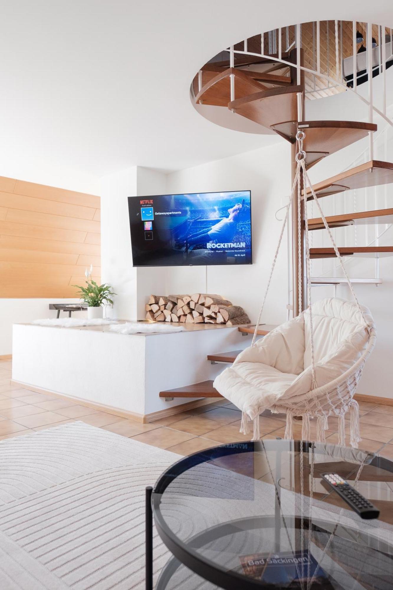 Neu Deluxe Suite Muensterblick, Maisonette, Kingsize Bett, Kueche, Netflix, Aussicht, E-Kamin 바드사킹겐 외부 사진