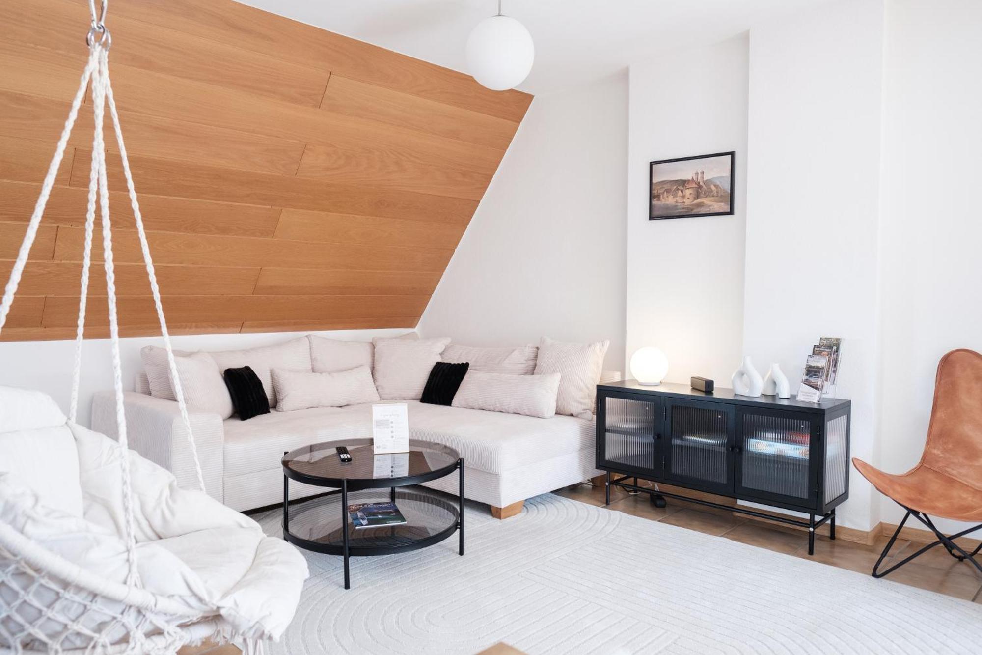 Neu Deluxe Suite Muensterblick, Maisonette, Kingsize Bett, Kueche, Netflix, Aussicht, E-Kamin 바드사킹겐 외부 사진